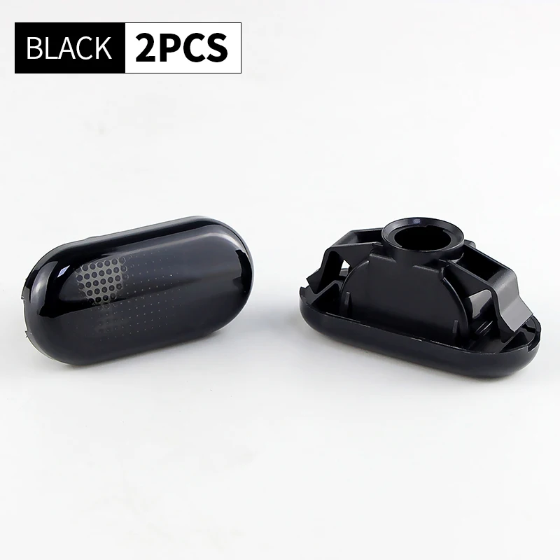 2PCS Side Indicator Signal Marker Light Lamp Shell Cover No Bulb For Nissan 350Z Z33 Navara D40 Cube Pathfinder R51 Qashqai J10 view 4