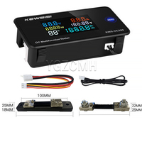 KWS-DC200 10A 50A 100A Color Digital Voltmeter Ammeter Display Voltage Detector Current Meter Power Energy Meter