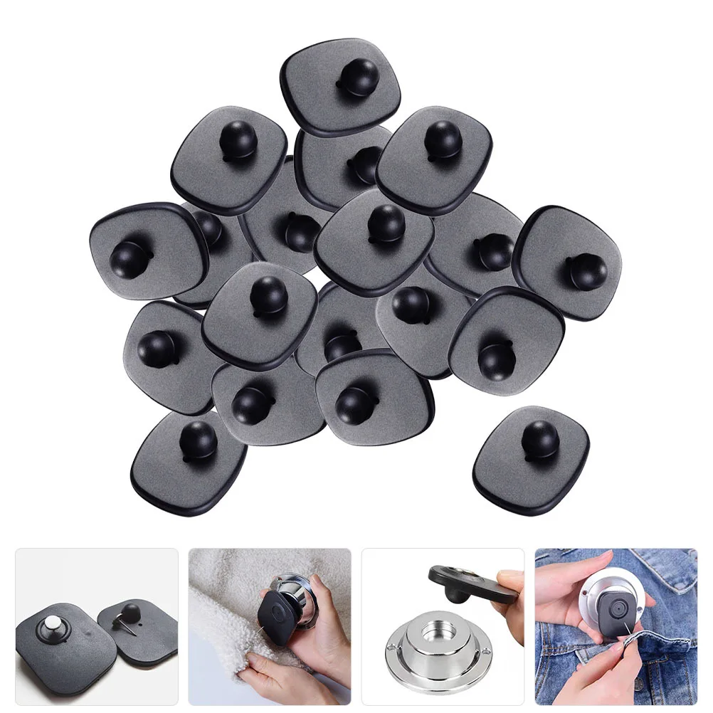 50Pcs Security Tag Clothes Anti-Theft Hard Tags Store Mall Anti-Theft Supplies Retail Shop Security Equipment Hard