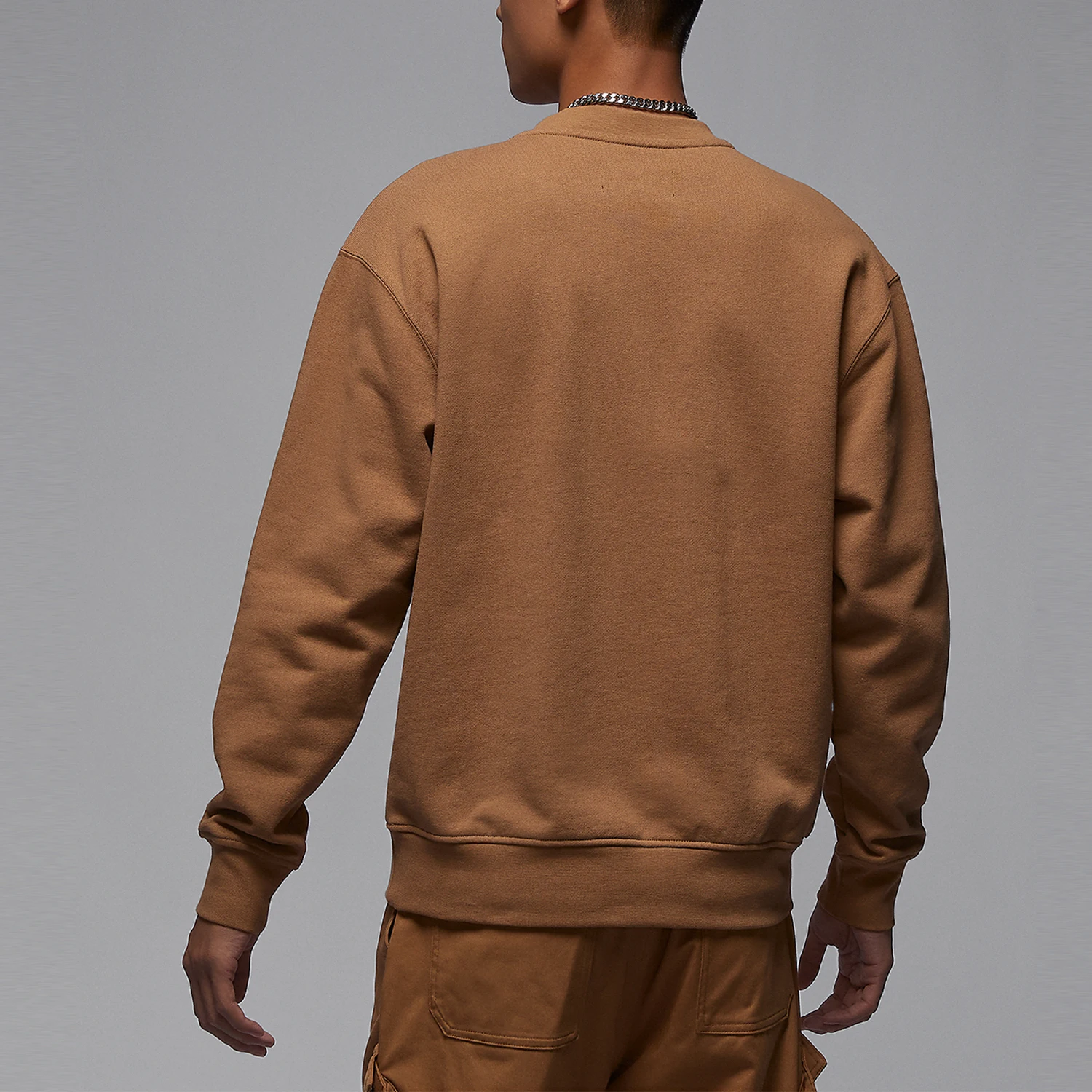 نايك المنتج الأصلي الأردن السنة الصينية الجديدة الرجال الصوف جولة الرقبة الرياضة هوديي FB6935-231 #2