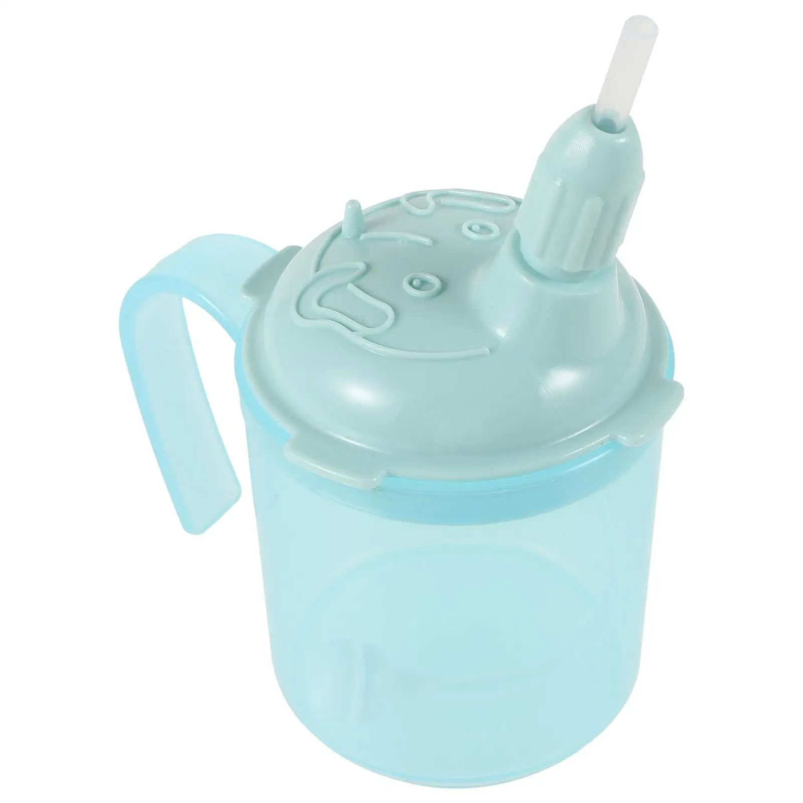 

Nursing Straw Cup Durable Safe Elderly Patient Drinking Cups Spill Proof Straw Lid Design Liquid Diet Feeding Disabled Pregnant