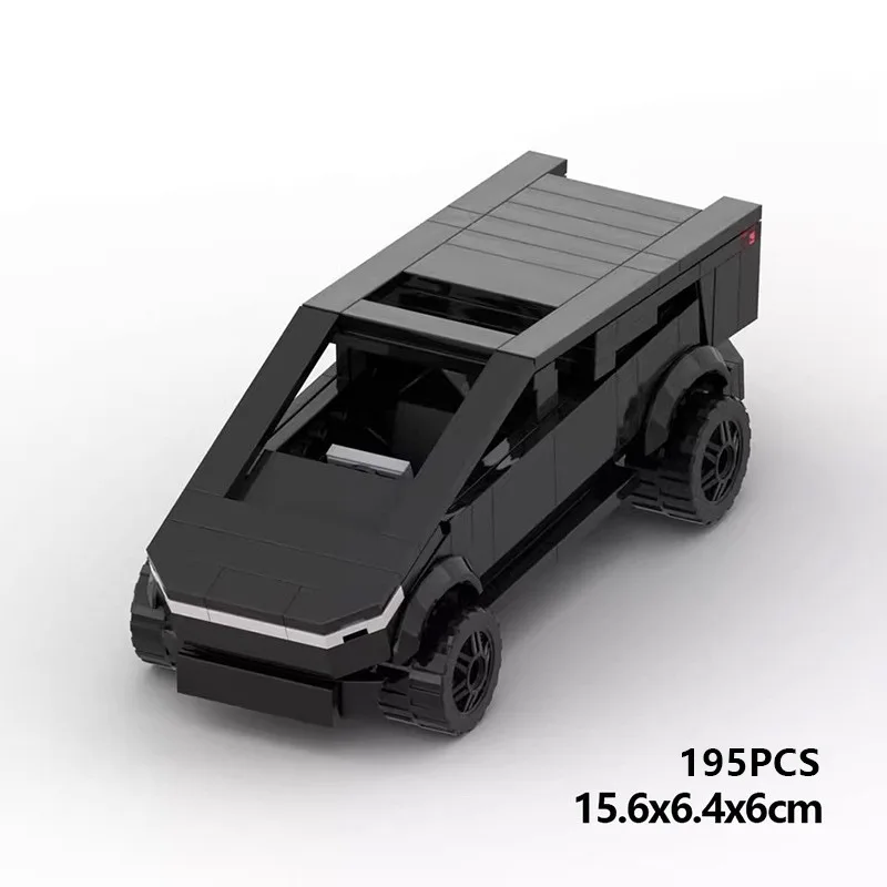 New in Teslaed Cybertruck Beast Mode Technical Car Bricks Cybertruck Car Vehicles Tesla Racer Cars Building Blocks Gift