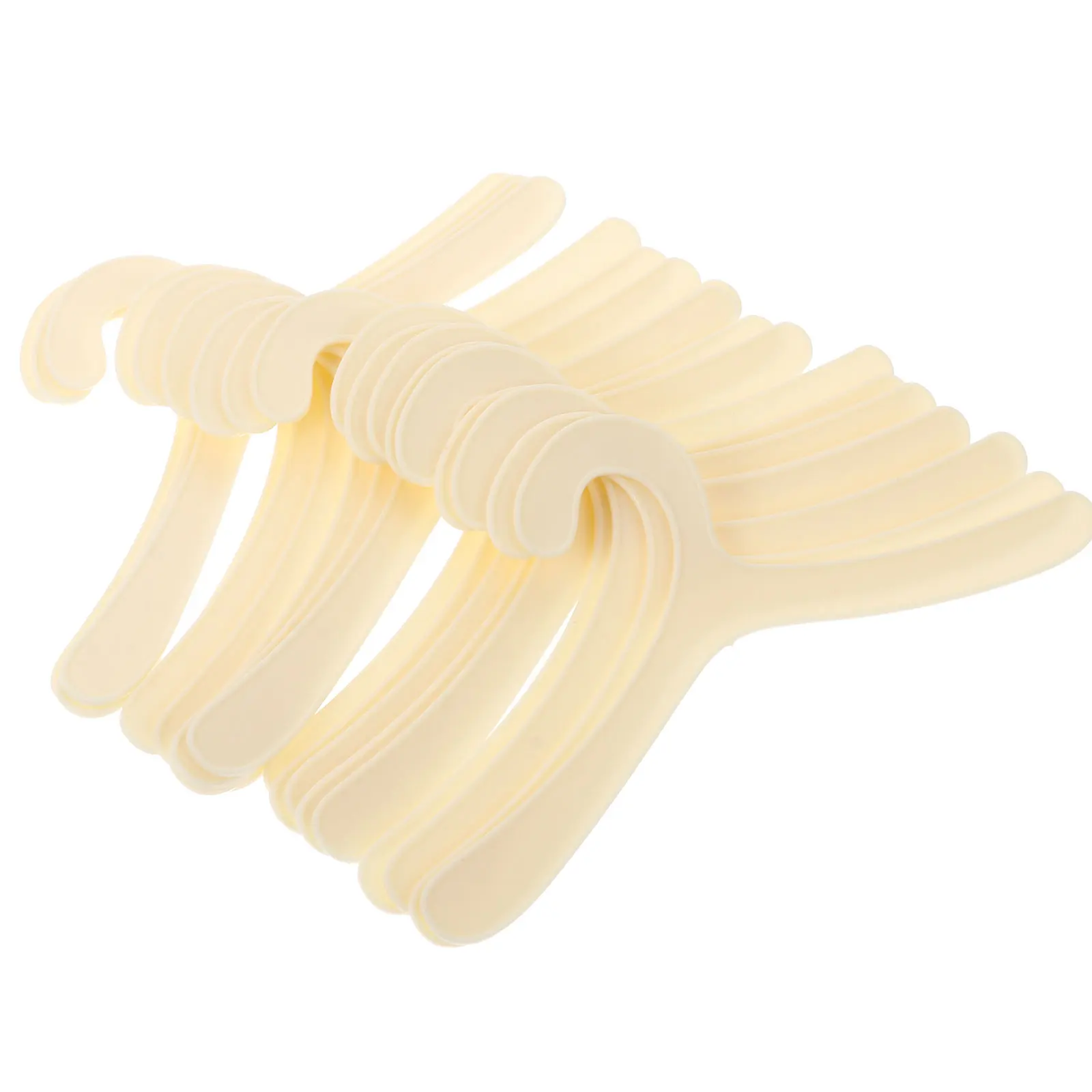 

20 Pcs Pet Clothing Hanger Dog Rack Coat Costume Hangers Clothes Storage Multi Shirt Small Plastic