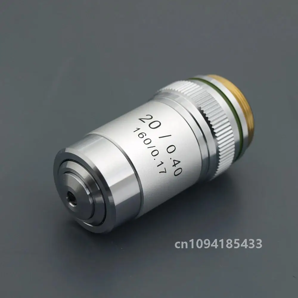 4X 10X 20X 40X 60X 100X High Quality Microscope Objective Lens Achromatic Objective Laboratory Biological Microscope parts