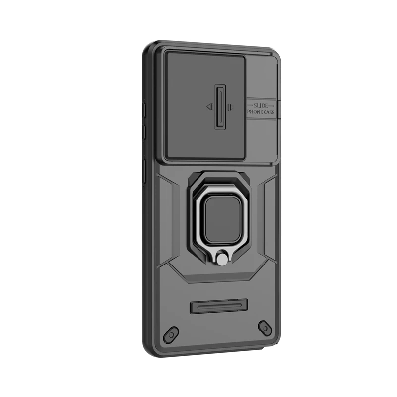 Etui z przesuwaną osłoną aparatu do Samsung Galaxy S26 Ultra, odporne na wstrząsy, z uchwytem na telefon i magnetycznym mocowaniem. — zdjęcie produktu 3