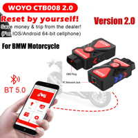For BMW Motorcycle OBD2 Diagnostic Scanner New WOYO CTB008 2.0 for BMW R1200 R1250 F850 RnineT BT 5.0 Wireless Cellphone Tester