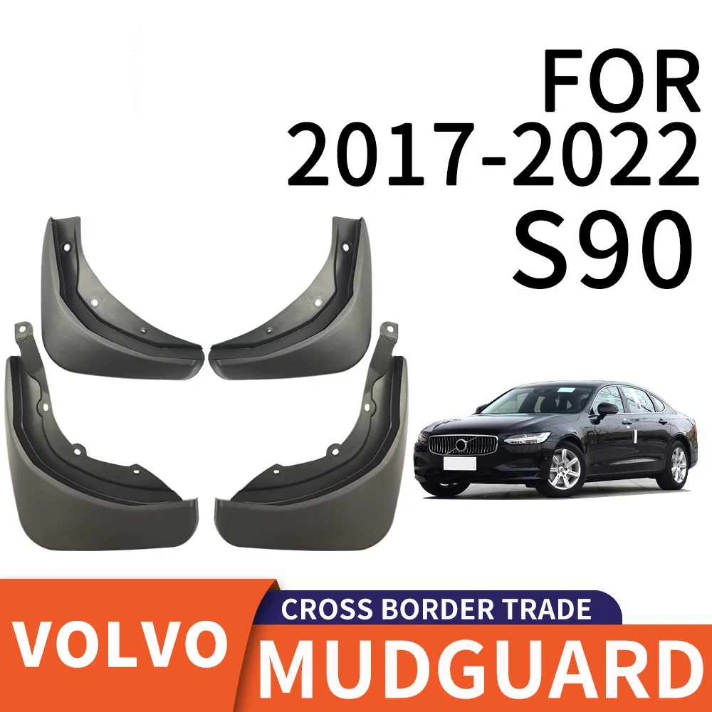 

For 2017-2022 VOLVO S90 mudguard Mudflaps Front Rear Flares Splash Guards Cover Car Accessoie