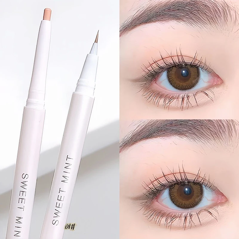 Matte Aegyosal Bleistift Highlighter Glitter Wasserdicht Dauerhafte Flüssigkeit Unter Eye Liner Pfeil Stift Schattierung Koreanische Make-Up Kosmetik