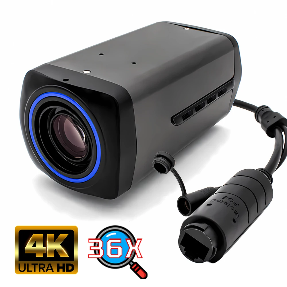 

IMX335 IMX415 CMOS 8MP POE IP Camera 36X Motorized Zoom Camera AutoFocus Varifocal Support Onvif RTSP H.265 CCTV Security Camera
