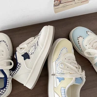Chaussures plates décontractées pour femmes - Décor de dessin animé, baskets confortables et respirantes, chaussures légères d'été pour le campus, pour un usage quotidien 2