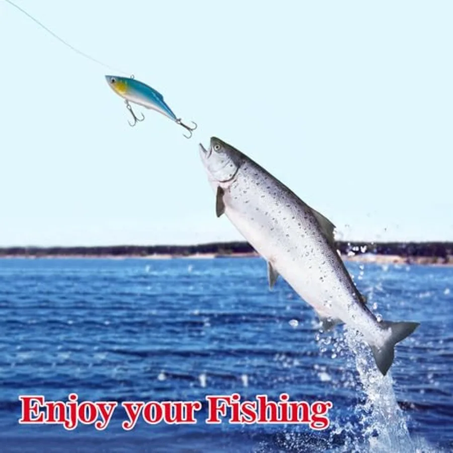 2025 Fishing Advent Calendar for Adult Men Teen Boys Exciting 24 Days Countdown with VIB Fishing Lures Set Ideal Xmas Surprise