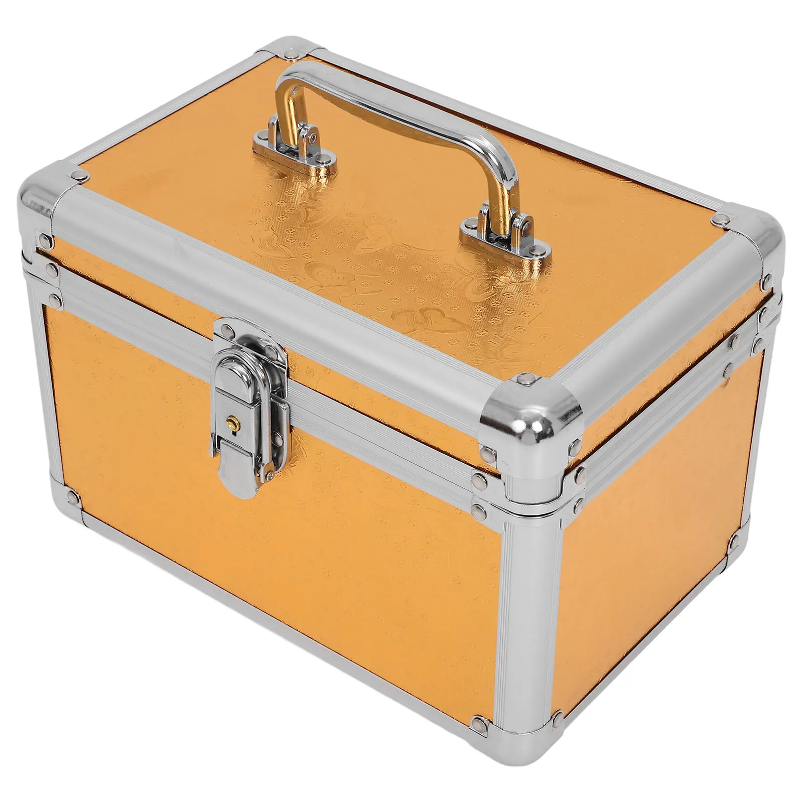 Caja de herramientas de Metal portátil, contenedor de almacenamiento de gran capacidad, organizador para el hogar, destornillador, llave, taladro, almacenamiento