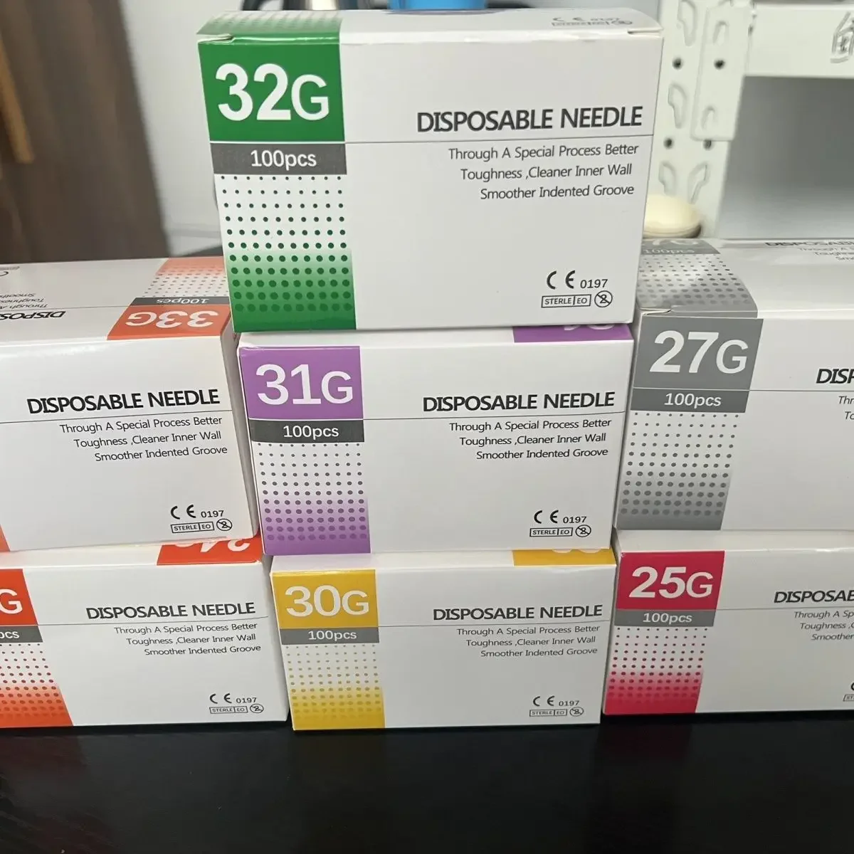 

Disposable ultra-fine hand mosquito needle 25g30g32g4mm6mm13mm34g4mm13mm1.2mm1.5mm B