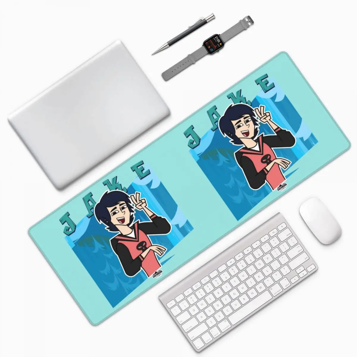 Adventure Camp Jake Large Mouse Pad Computer Keyboard Mouse Mat Gamer PC Laptop Desk Mat Office Accessories Table Mats