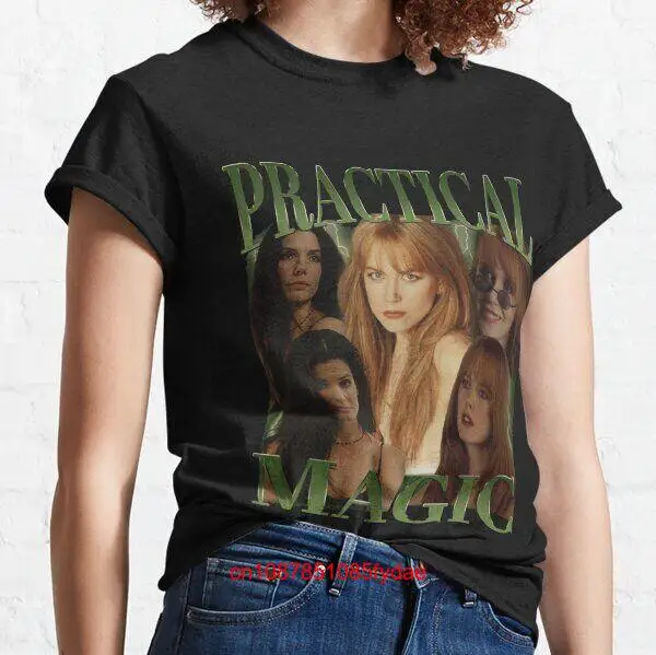 Practical Magic Vintage Classic T Shirt long or short sleeves