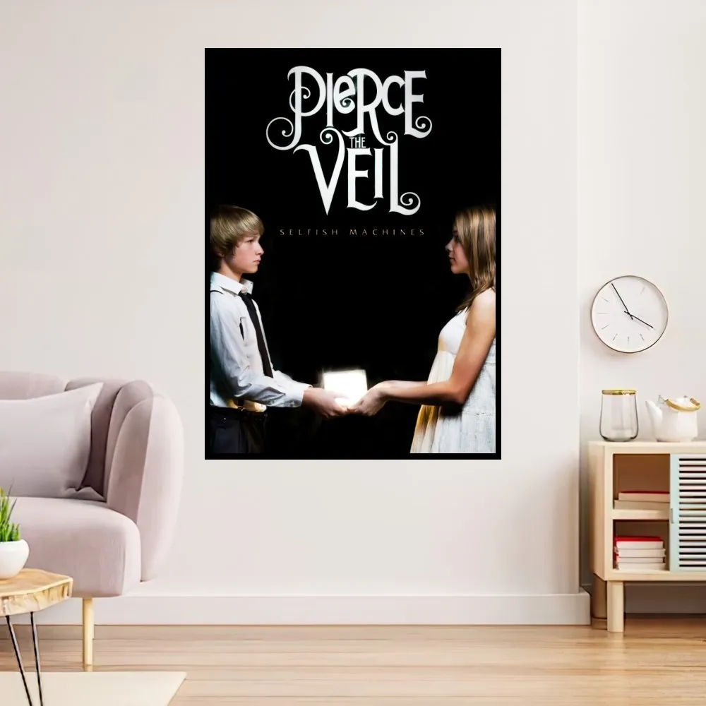 Rock Band Pierce The Veil Poster Prints Wall Painting Bedroom Living Room Decoration Office Small