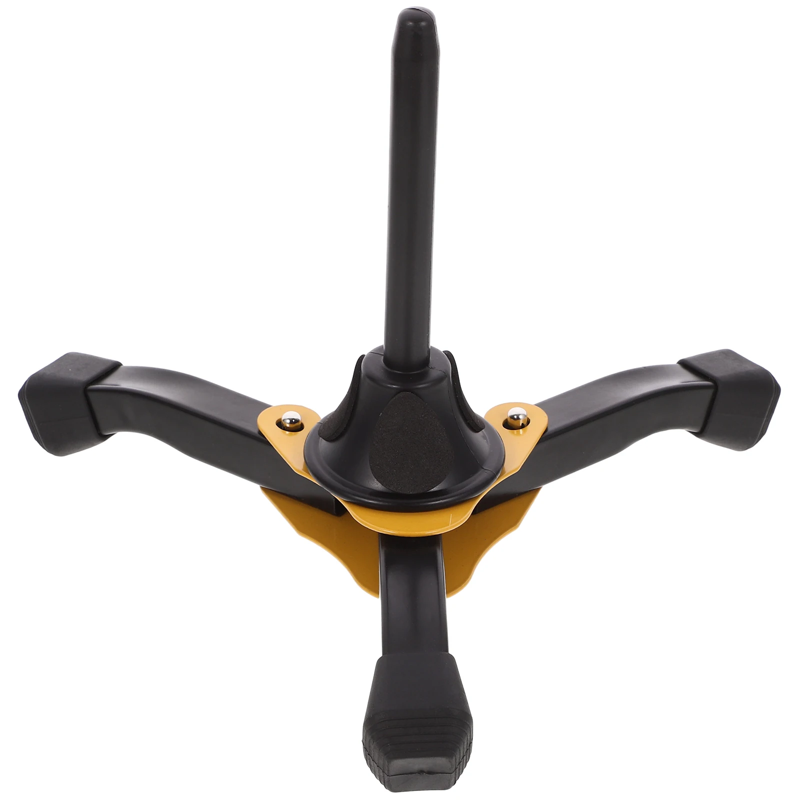 

Foldable Clarinet Stand Instrument Accessories Oboe Holder Musical Stand Yellow Base Portable Fold Tripod Adjustable