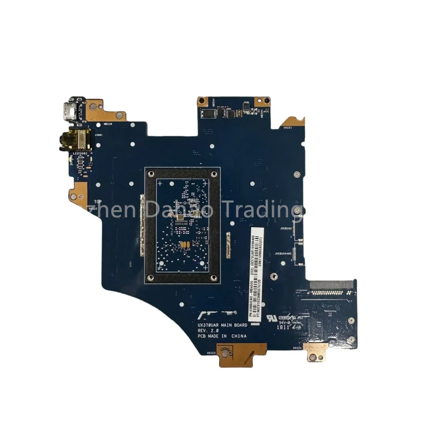 For ASUS UX370U UX370UAR UX370UAK Laptop Motherboard With I7-8550U CPU 16GB-RAM Mainboard UX370UAR REV:2.0 Fully Tested