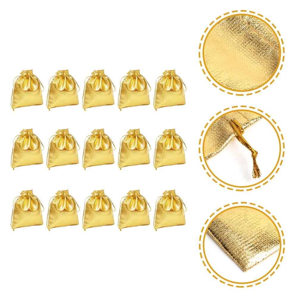 

100Pcs Gift Bags Drawstring Small Jewelry Bags Party Favor Mini Fabric Pouches Organizer Drawstring Jewelry Bag