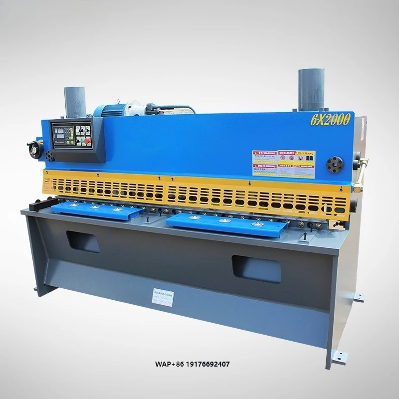 Industrial Hydraulic CNC Shearing Machine Motor-Fully Automatic Metal Cutting Tool Featuring CNC Control System 2000mm Cutting