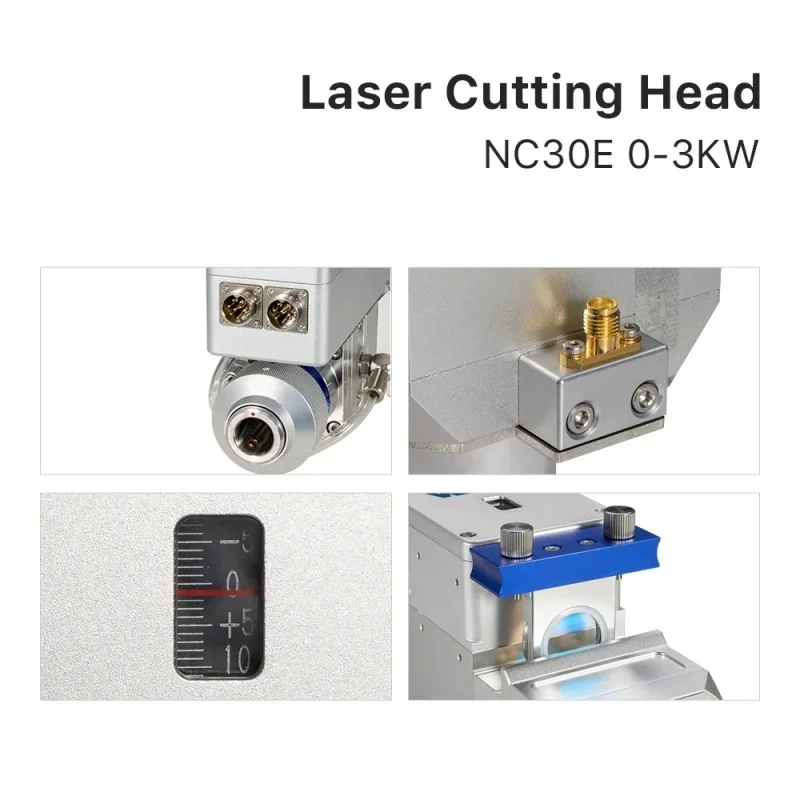 NC30E WSX Fiber Laser Cutting Head 0-3KW Automatic Focusing FL125 150 190 High Power QBH laser Cutter for Metal Cutting Machine