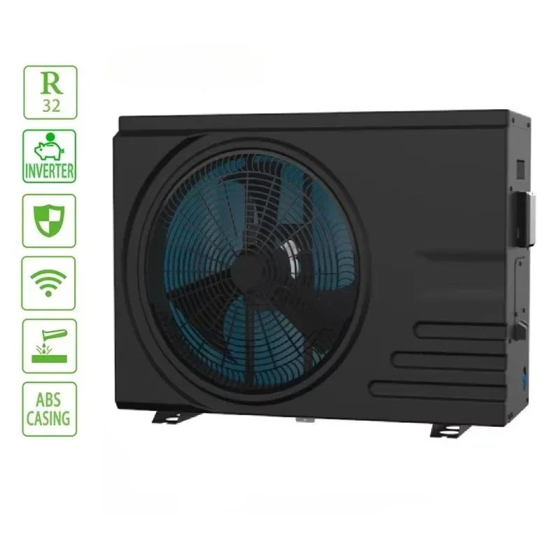 

R32 Inverter Air to Water Heat Pump Swimming Pool Heater for House 7kw~ 35kw