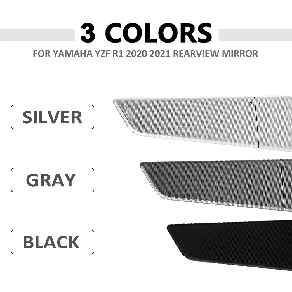 For Yamaha YZF R1 2020 2021 2022 New Motorcycle Accessories Rearview Mirror Wind Wing Adjustable Rotating Side Mirrors