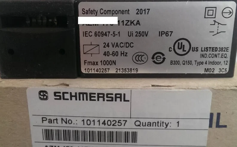 SCHMERSAL AZM 170-11zka 101140257 New security switch