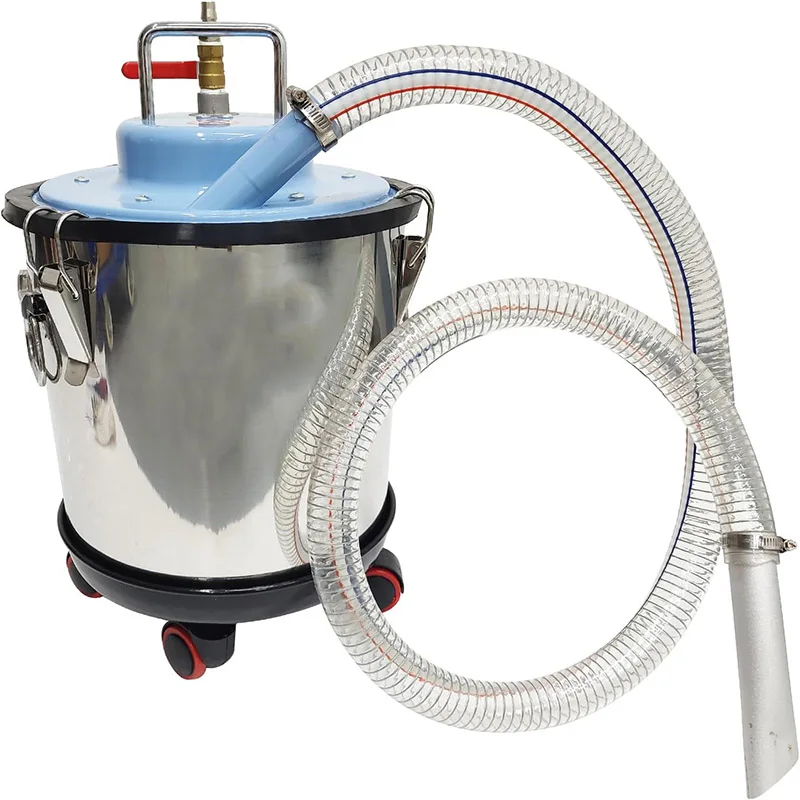 

20L Pneumatic Vacuum Cleaner for Industrial Special Oil Water Liquid Iron Filings Dust Suction Machine with Dust Collection Bag