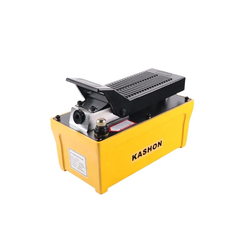 Portable 10000psi 1600ml Air Driven Hydraulic Foot Pump Foot Operated Hydraulic Pump