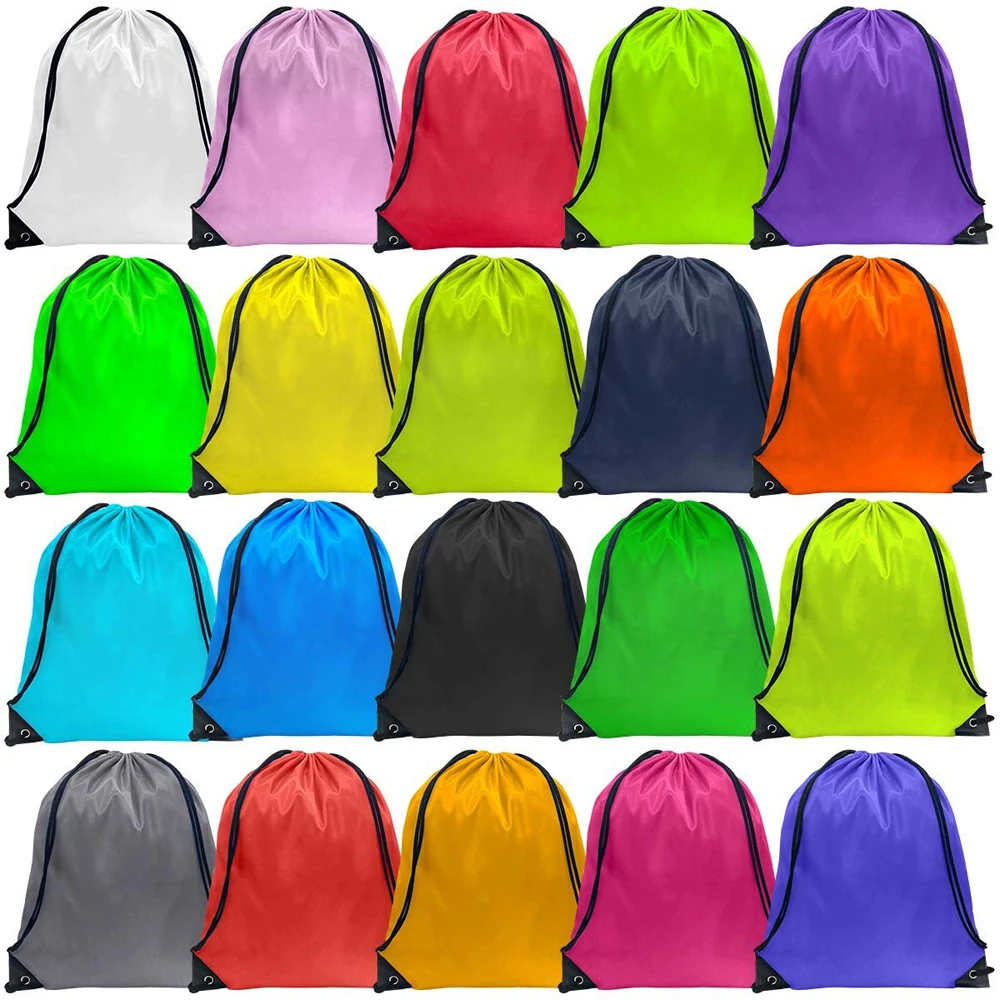 School Multicolor Shoes Bag Clothes Backpacks Waterproof Riding Drawstring Bag Drawstring Backpack Sports Bag Storage Bags