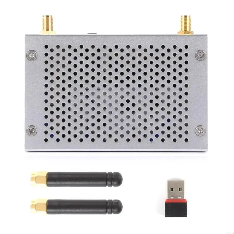 

2025 New Aluminum Housing Duplex MMDVM Hotspot Board Built-in Battery for Raspberry Pie