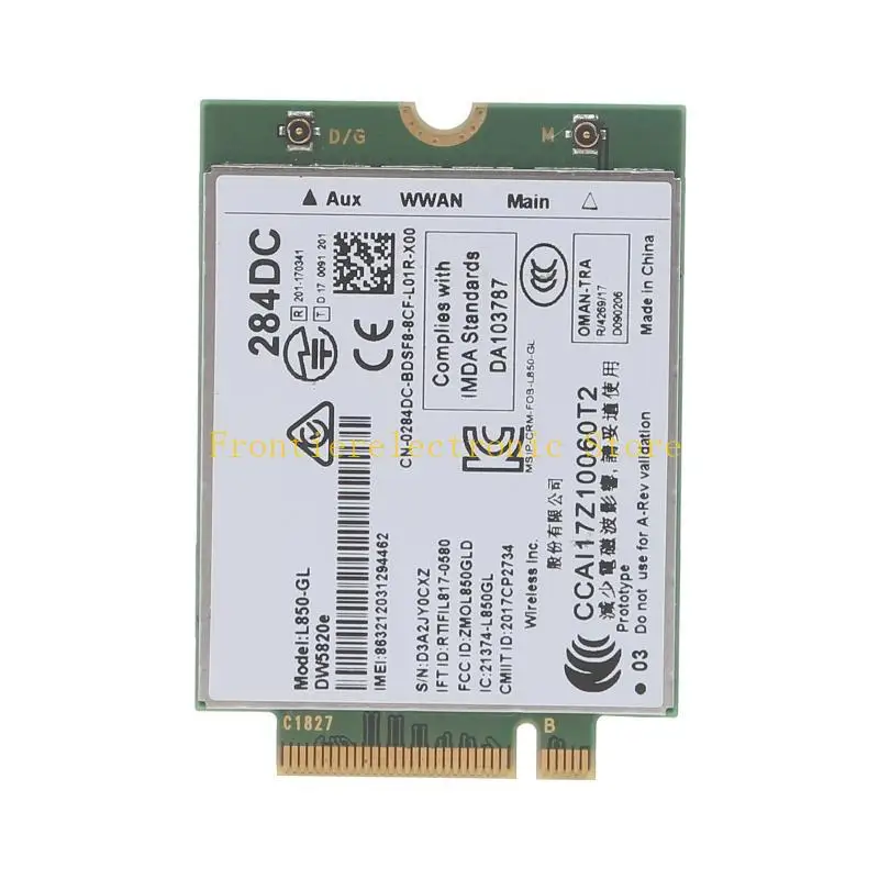 

G8DB DW5820e LTE/WCDMA 4G WWAN CARD MODULE 0284DC 284DC 284DC For Laptop 5400