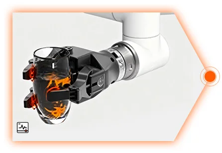 Lightweight Electric Rotary Gripper, 3-Finger Adaptive Collaborative Robot Claw