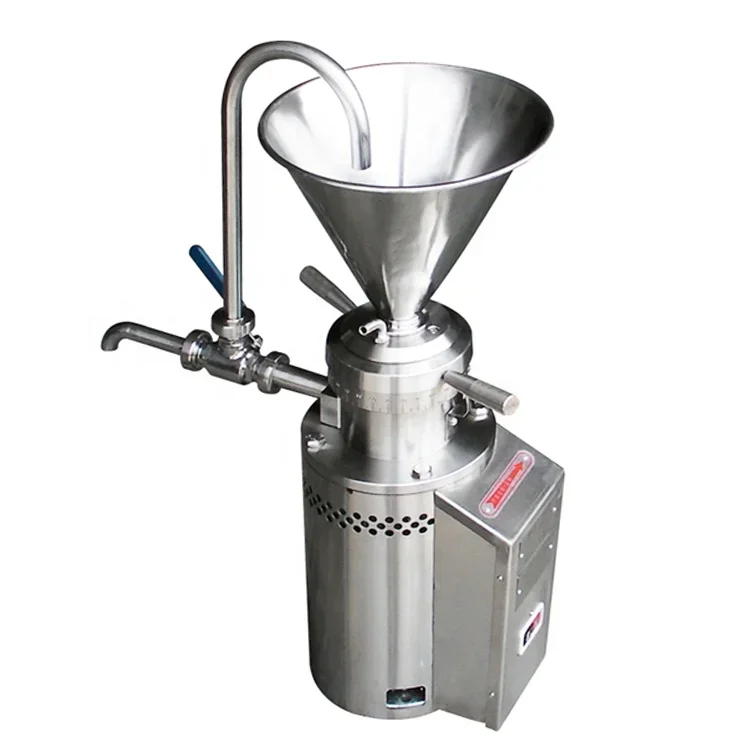 Factory peanut butter mill machine stainless steel jm-80 homogenizer vertical lab colloid mill