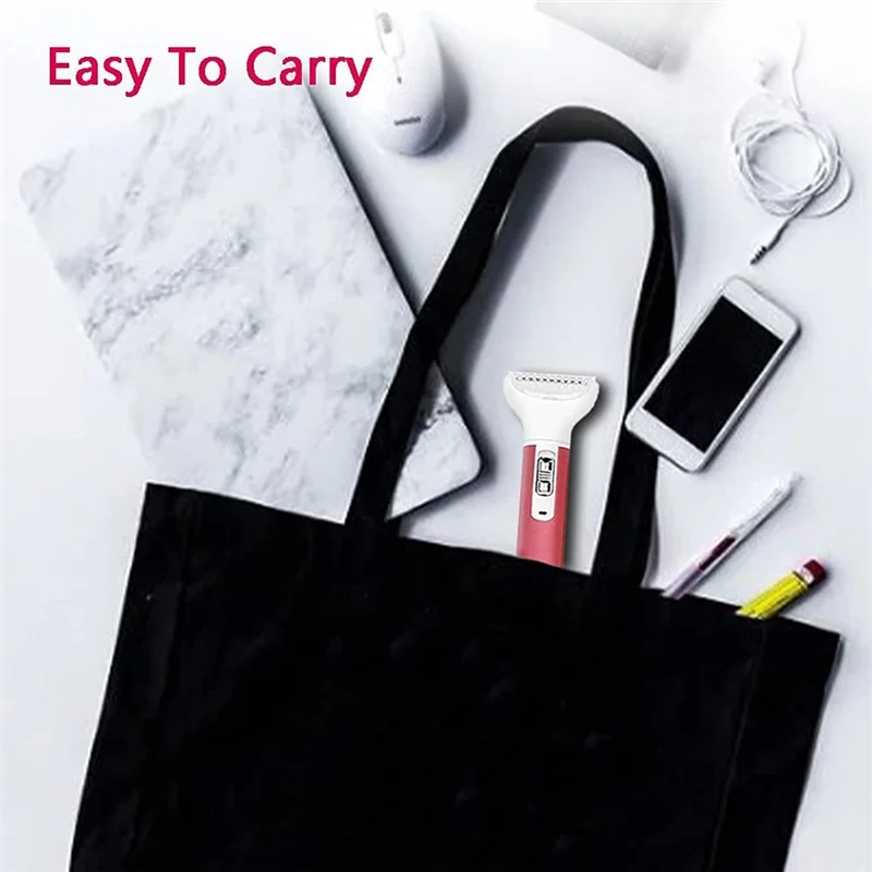 ماكينة حلاقة كهربائية A85I متعددة الوظائف 5 في 1 للنساء: ماكينة تشذيب بيكيني وإزالة شعر العانة