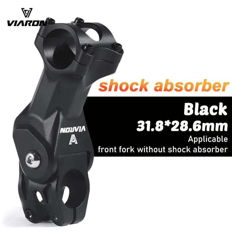 

Viaron Mtb handlebar stem shock absorber Bicycle Suspension stem 31.8mm For Road Gravel bike aluminum bicycle handlebar stem