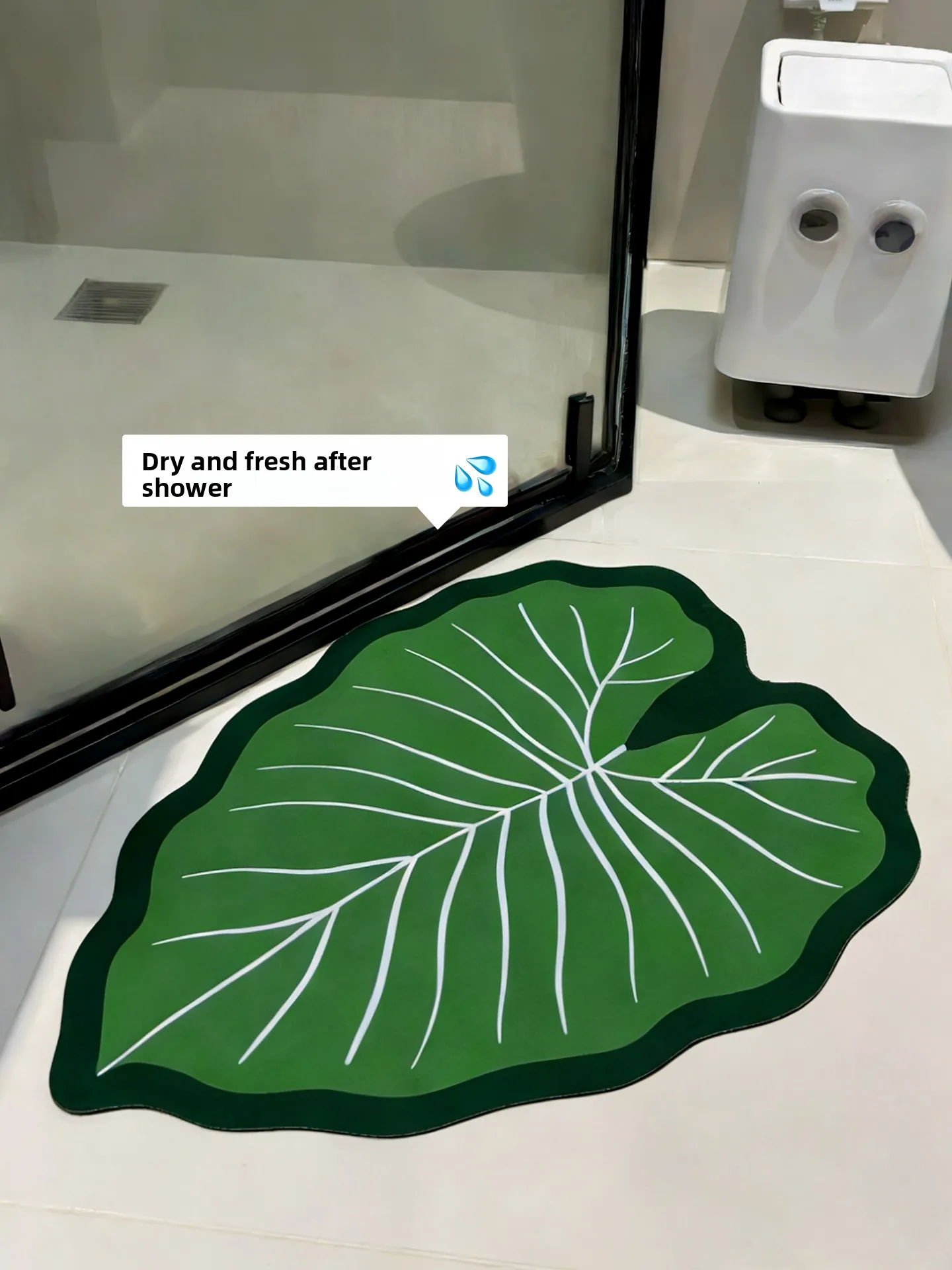 

Влагопоглощающий коврик для ванной комнаты, утолщенный, силиконовый, в форме динозавра, противоскользящий, с рисунком, для современного дома