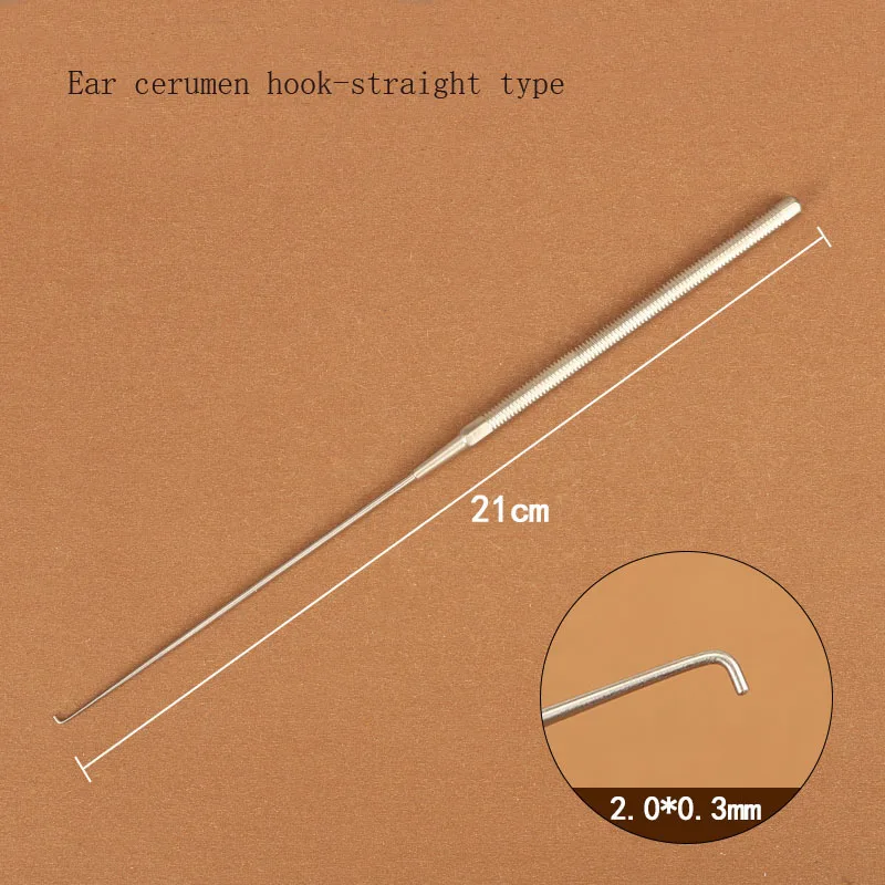 Oor Cerumen Haak Geïmporteerde Roestvrijstalen Ent Instrumenten En Gereedschappen