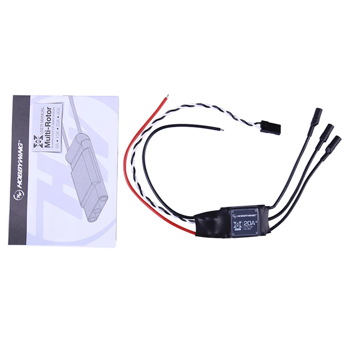 Hobbywing Haoying Lotte XRotor 20A ESC, short/long line, multi-axis multi-rotor brushless ESC