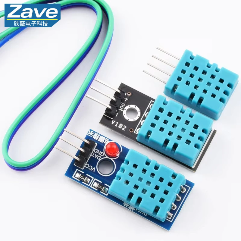 Smart 3pin KY-015 DHT-11 DHT11 Digital Temperature And Relative Humidity Sensor Module + PCB For Arduino DIY Starter Kit