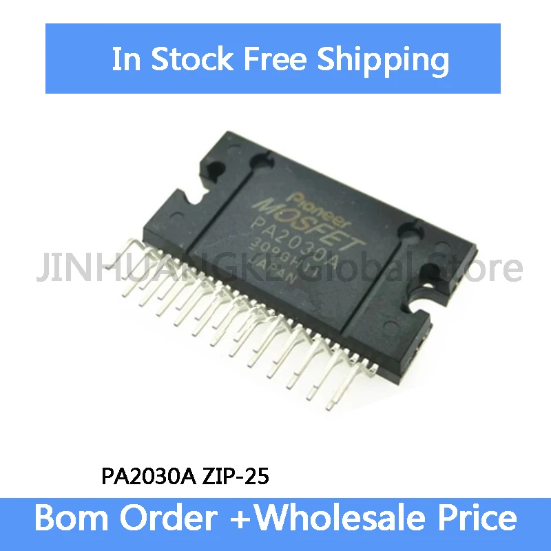 1Piece PA2030A PA2030 ZIP-25 Pioneer Automotive Amplifier IC 4x60W Automotive Audio Amplifier Chip In Stock Wholesale