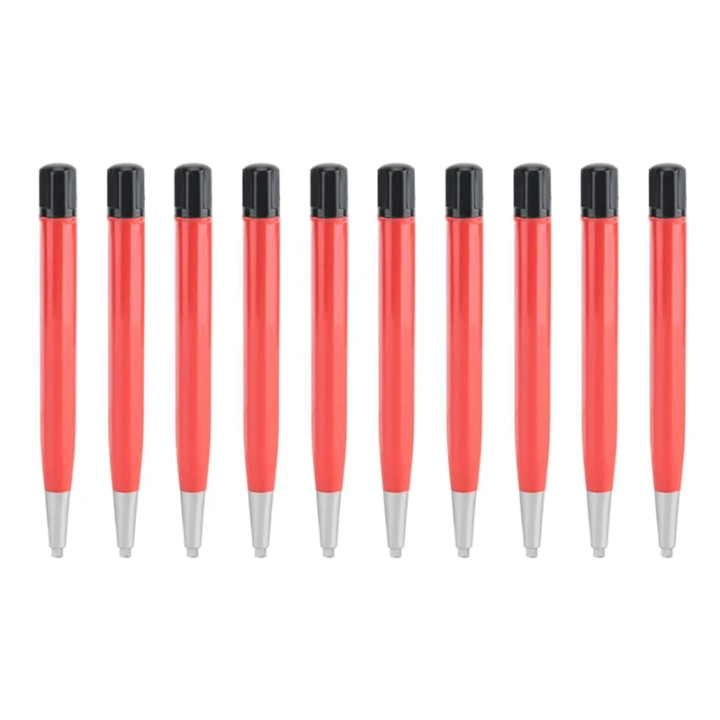 10X Watch Rust Removal Brush Pen Glass Fiber / Brass / Steel Clean Scratch Polishing Tool Watch Parts Repair Tool