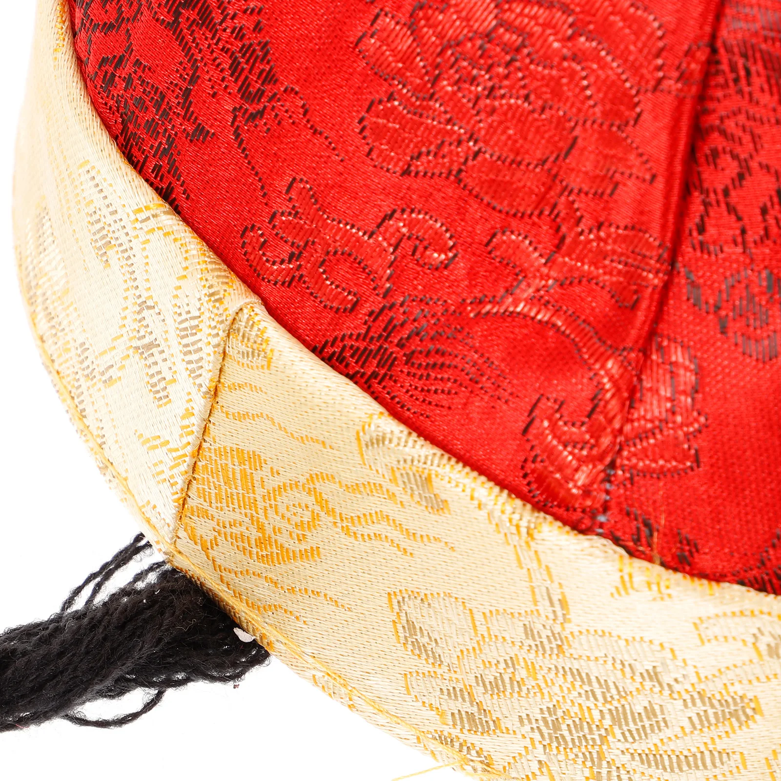 

Adults Chinese Emperor Cosplay Hat Ponytail Traditional Ancient Headwear Costume Party Performance Royal Court Hat Prop