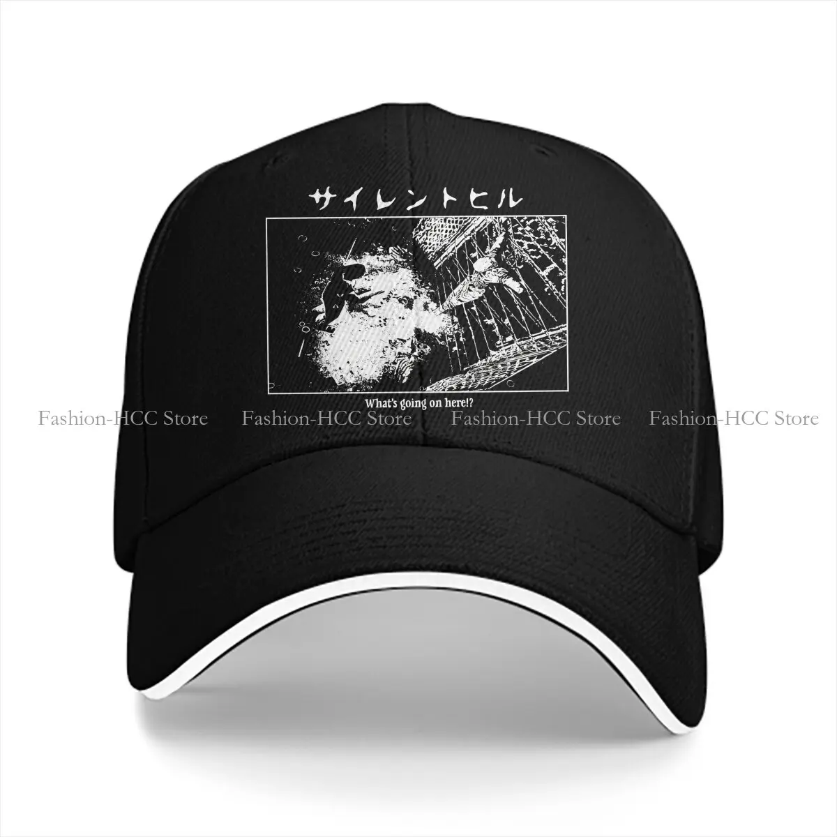 SH1999 Solid Color Baseball Caps Peaked Cap Silent Hill Sun Shade Hats Men Women