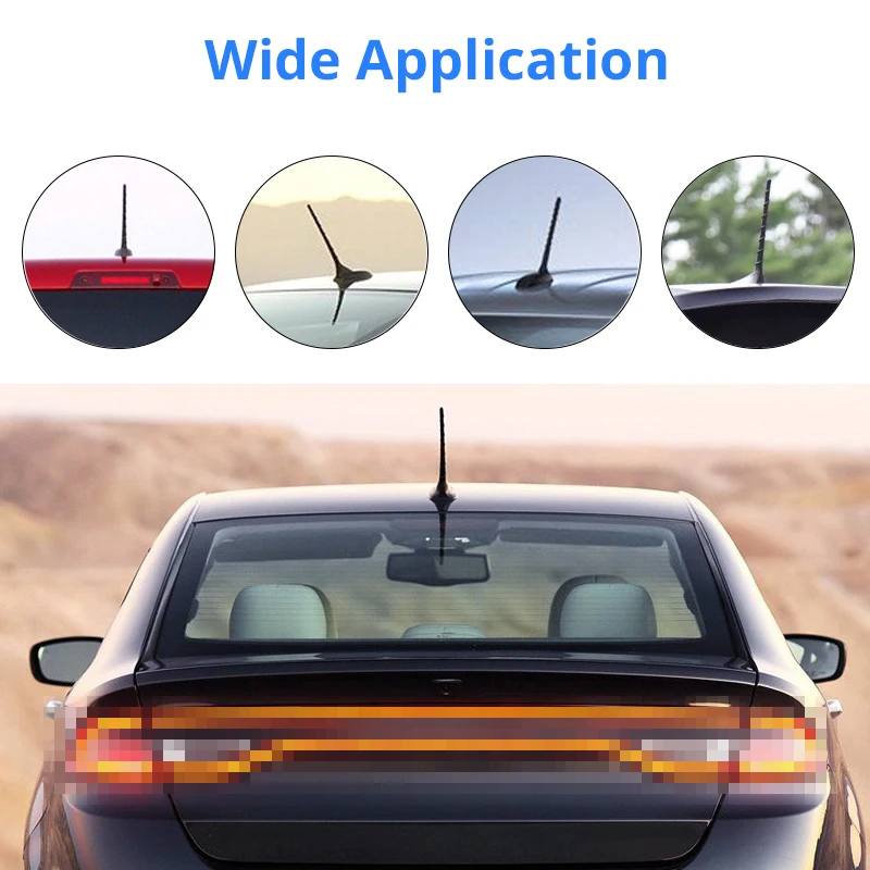 7 Inch Universal Car Antenna Roof Mast Whip Stereo Radio FM AM Signal Aerial Antenna Mast Whip For VW Toyota Car Accessories