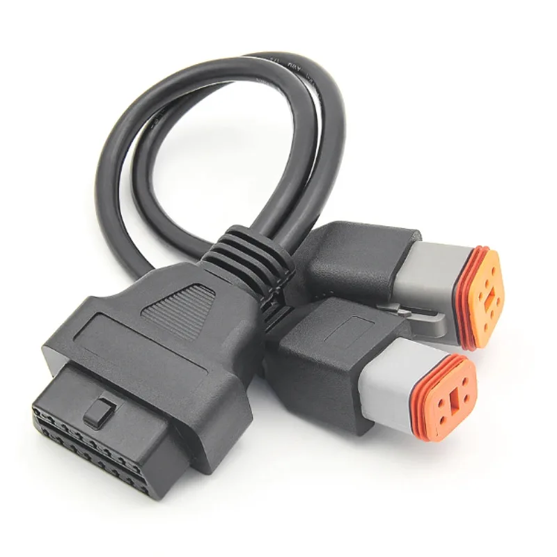

Удлинительный кабель OBD 2 с 4 контактами, 6 контактов и 16 контактов для Harley, Davidson