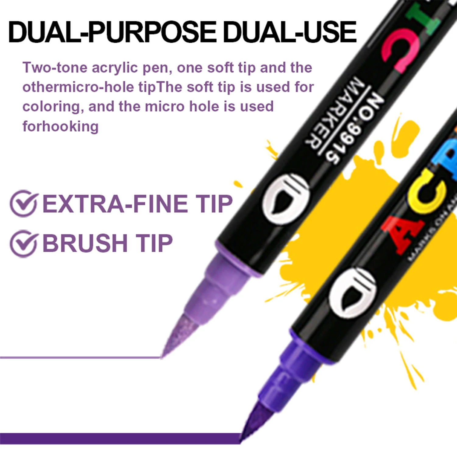 Dubbele punt, dubbele kleur, a - Copic Marker Classic recensie en prijs