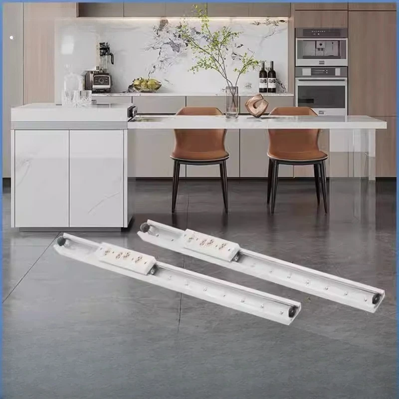 Track desktop translation push-pull telescopic guide rail hardware accessories