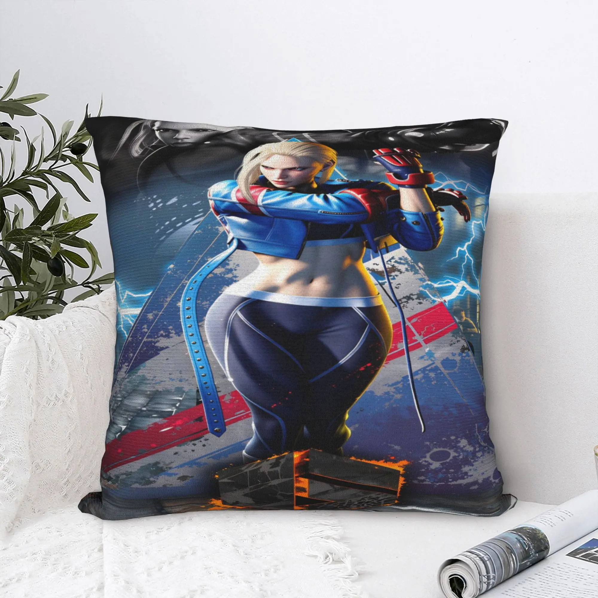 Street Fighter 6  Pillow Case  Fashion Pillow Cover Soft Pillowcases For Wedding Party Home Decor